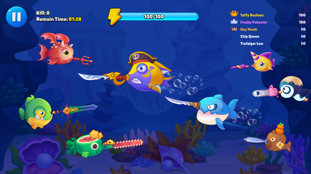 Sword Fish.IO: Fish Clash - عکس بازی موبایلی اندروید