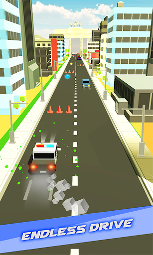 Road Cars Endless Racing Game - عکس برنامه موبایلی اندروید
