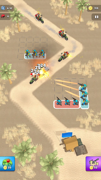 Tower Royal Defense - Gameplay image of android game