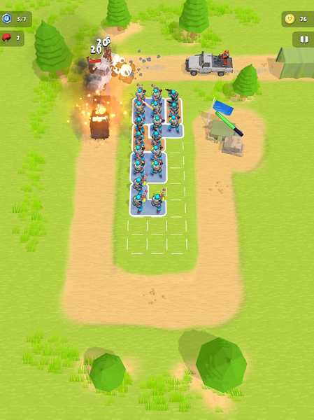 Tower Royal Defense - Gameplay image of android game
