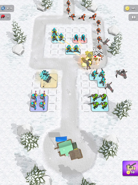 Tower Royal Defense - Gameplay image of android game