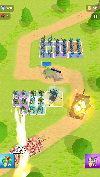 Tower Royal Defense - Gameplay image of android game