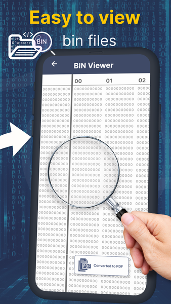 Bin File Viewers & opener - Image screenshot of android app