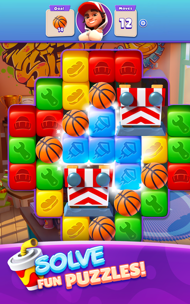 Subway Surfers Blast - Gameplay image of android game