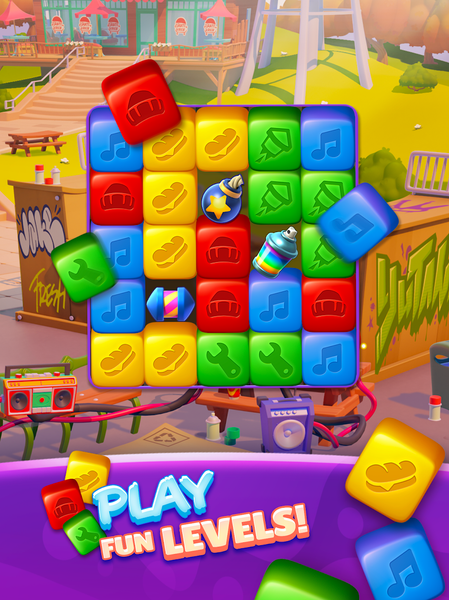 Subway Surfers Blast - Gameplay image of android game