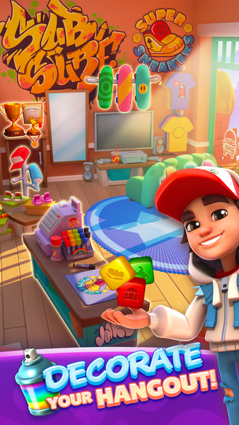 Subway Surfers Blast - Gameplay image of android game