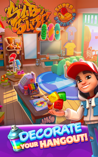 Subway Surfers Blast - Gameplay image of android game