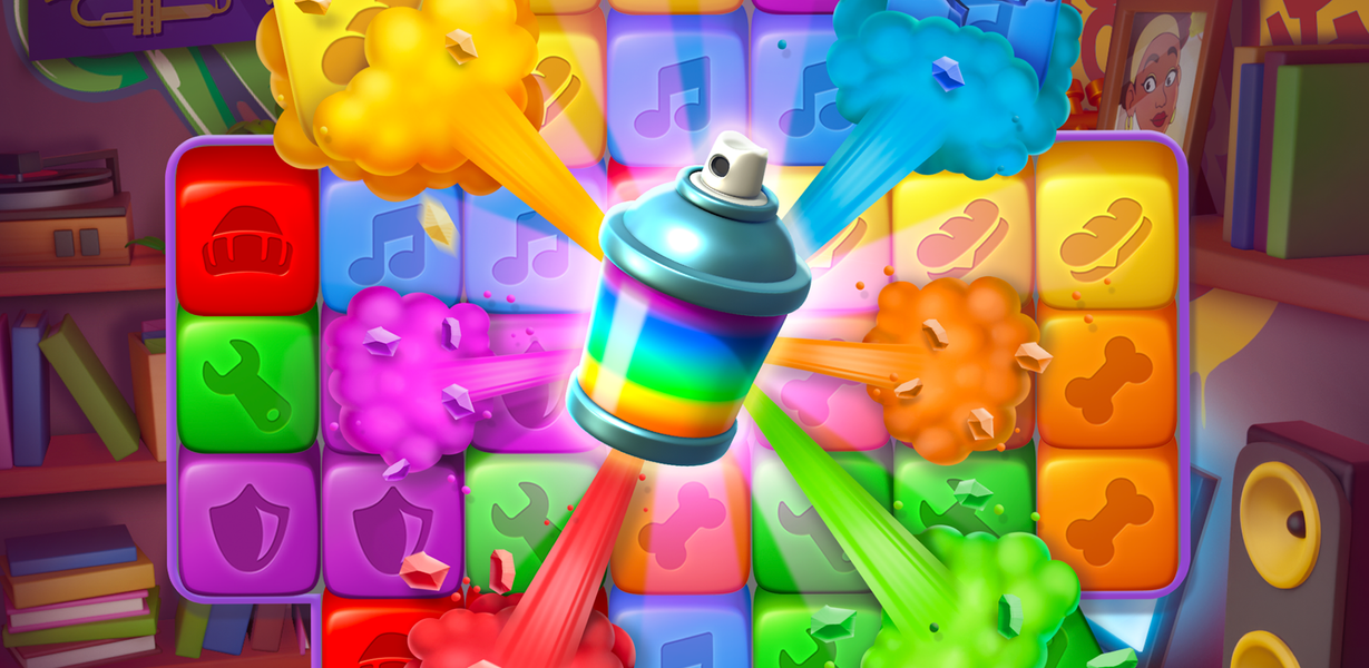 Subway Surfers Blast - Gameplay image of android game