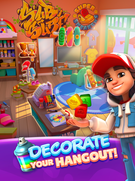Subway Surfers Blast - Gameplay image of android game