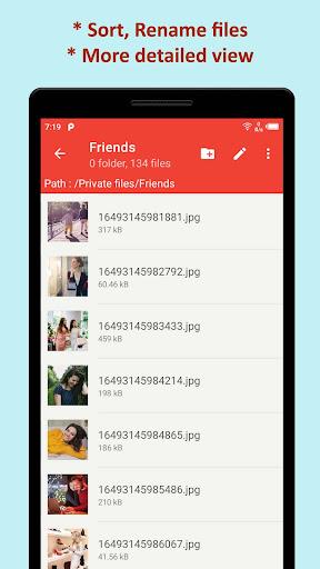 Lock my Folder - Folder hider - عکس برنامه موبایلی اندروید
