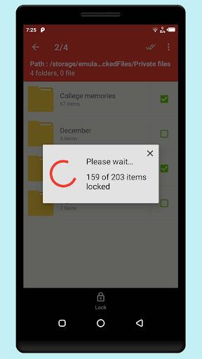 Lock my Folder - Folder hider - عکس برنامه موبایلی اندروید
