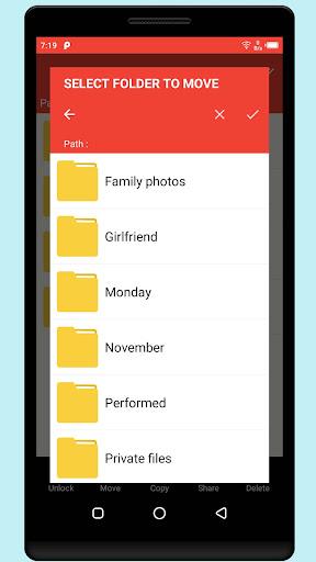 Lock my Folder - Folder hider - عکس برنامه موبایلی اندروید