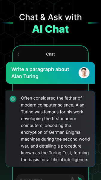 AI Chat - Ask your AI Chatbot - Image screenshot of android app