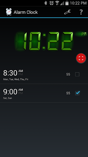 Alarm Clock Free - عکس برنامه موبایلی اندروید