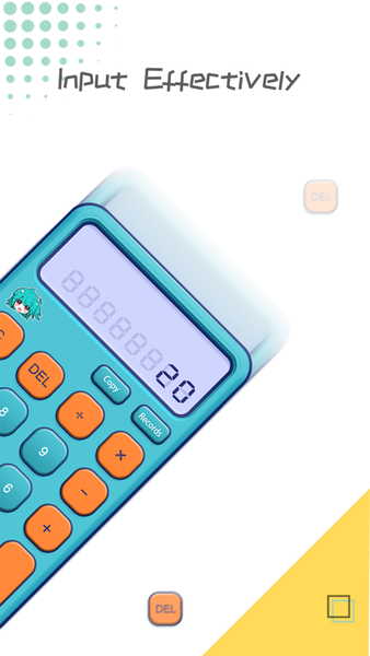 Calculator plus-special Anime - Image screenshot of android app
