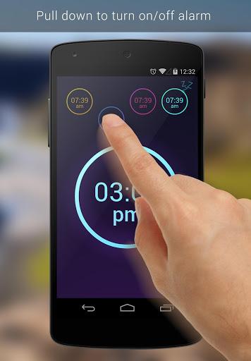 Neon Alarm Clock - Image screenshot of android app