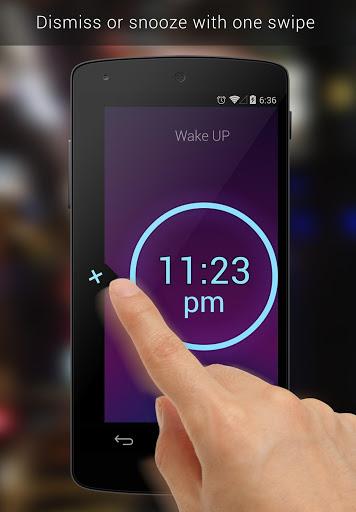 Neon Alarm Clock - Image screenshot of android app