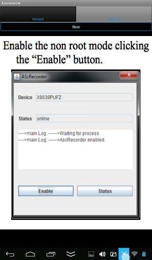 Screen Recorder ( Ascrecorder) - Image screenshot of android app