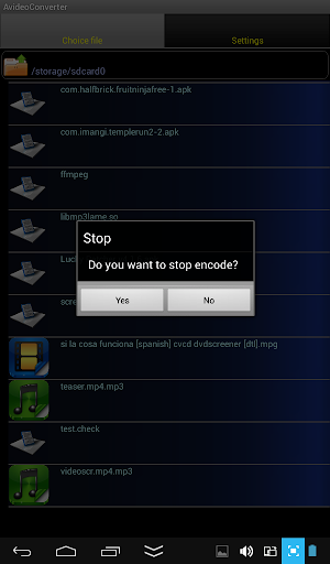 Video converter mp4 - Image screenshot of android app