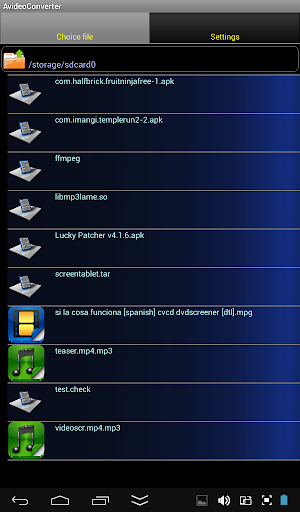Video converter mp4 - Image screenshot of android app