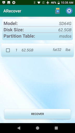 ARecover recover deleted photo - Image screenshot of android app