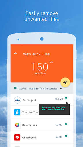 Norton Cleaner – Junk removal - Image screenshot of android app