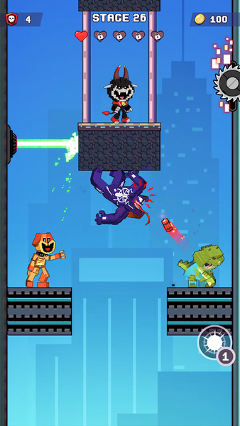 Symbiote Black Alien Monster - عکس بازی موبایلی اندروید