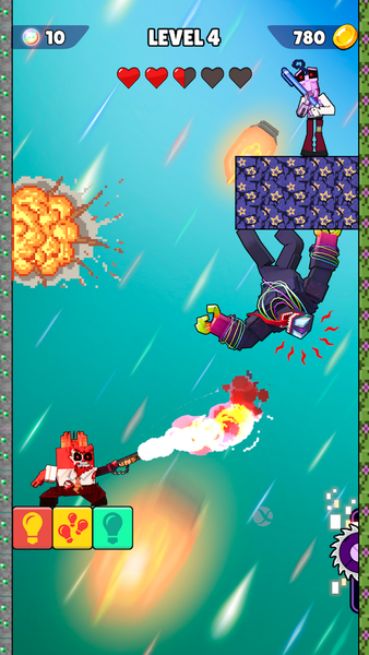 Black Spider: Rope Symbiote - Gameplay image of android game