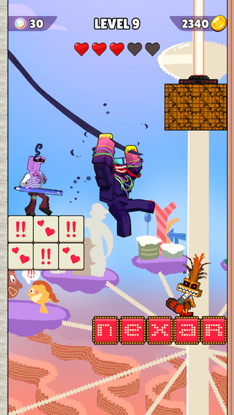 Black Spider: Rope Symbiote - Gameplay image of android game