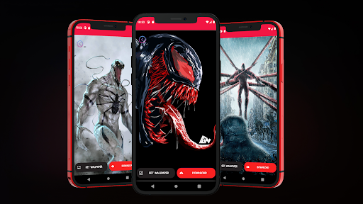 Venom Wallpaper 4K HD - Image screenshot of android app