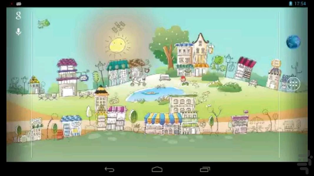 Cartoon City Live Wallpaper - Image screenshot of android app
