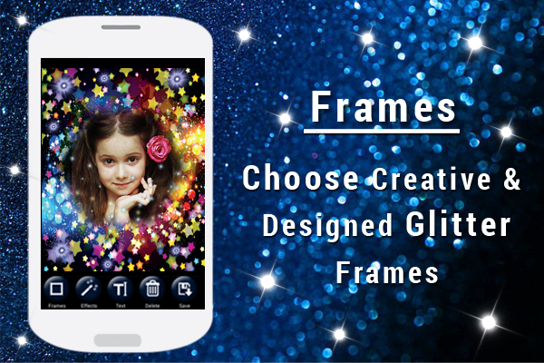 Glitter Photo Frames - Image screenshot of android app