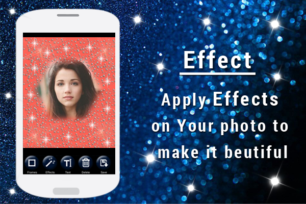Glitter Photo Frames - Image screenshot of android app