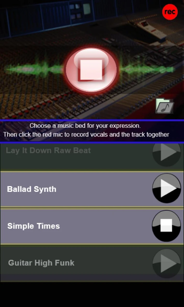 Pocket Singer - Image screenshot of android app