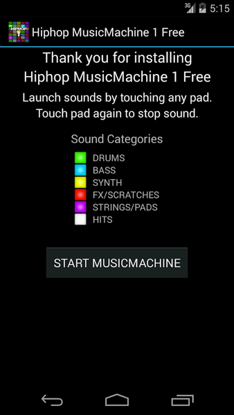 HipHop Dj Drum Pads 1 - Image screenshot of android app