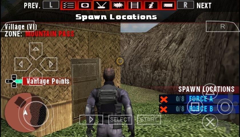سایفون فیلتر : عملیات مبارزه - Gameplay image of android game