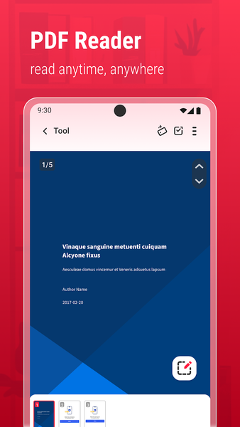 PDF Editor - PDF Reader - عکس برنامه موبایلی اندروید