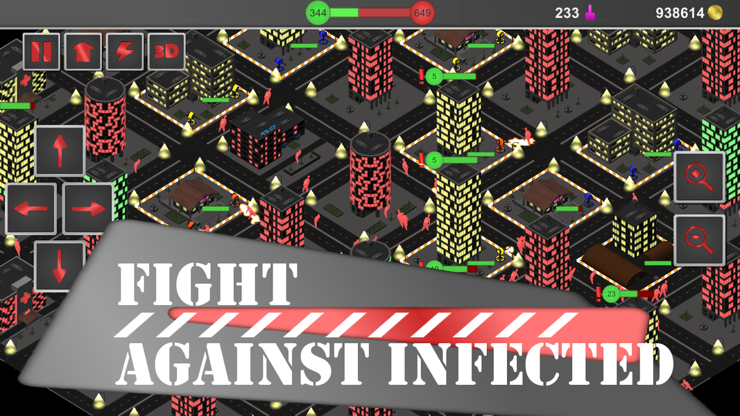 Contagion city: strategy game - عکس بازی موبایلی اندروید