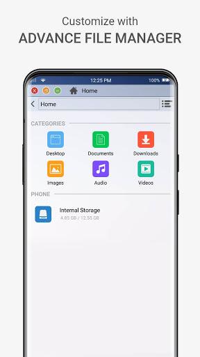 OS Style Launcher - Image screenshot of android app