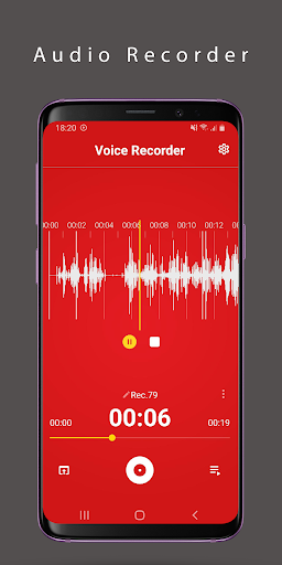 Voice Recorder - عکس برنامه موبایلی اندروید