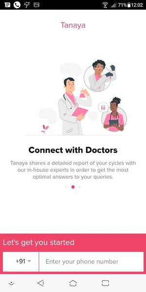 Tanaya - Caring for Daughters - Image screenshot of android app