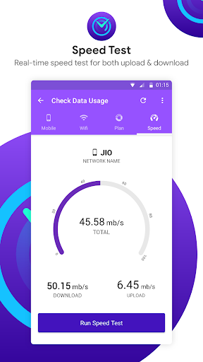 Check Internet Data Usage - عکس برنامه موبایلی اندروید