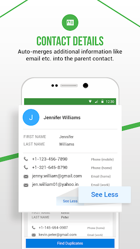 Duplicate Contacts Fixer - Image screenshot of android app