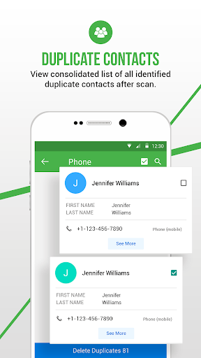 Duplicate Contacts Fixer - Image screenshot of android app