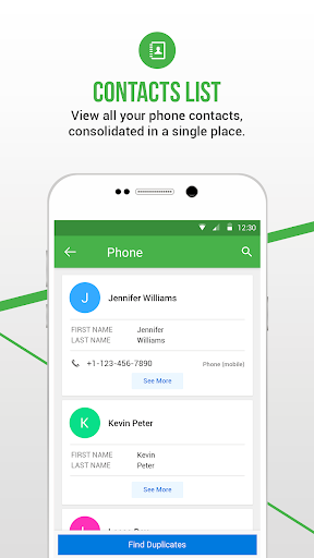 Duplicate Contacts Fixer - Image screenshot of android app