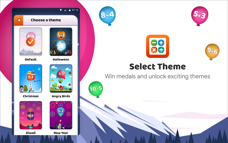 Learn Math App:Game of Numbers - عکس بازی موبایلی اندروید