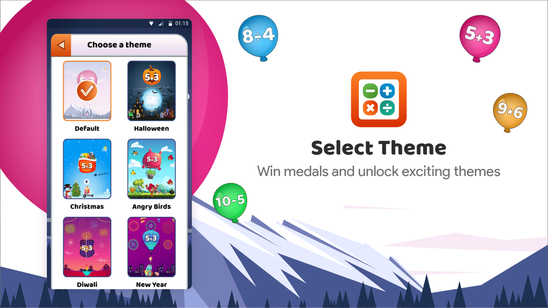 Learn Math App:Game of Numbers - عکس بازی موبایلی اندروید