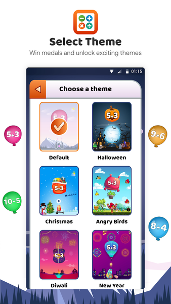 Learn Math App:Game of Numbers - عکس بازی موبایلی اندروید
