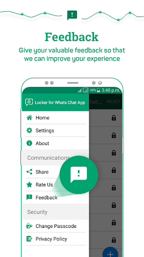 Locker for Whats Chat App - عکس برنامه موبایلی اندروید