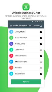 Locker for WhatsB Chat App - عکس برنامه موبایلی اندروید